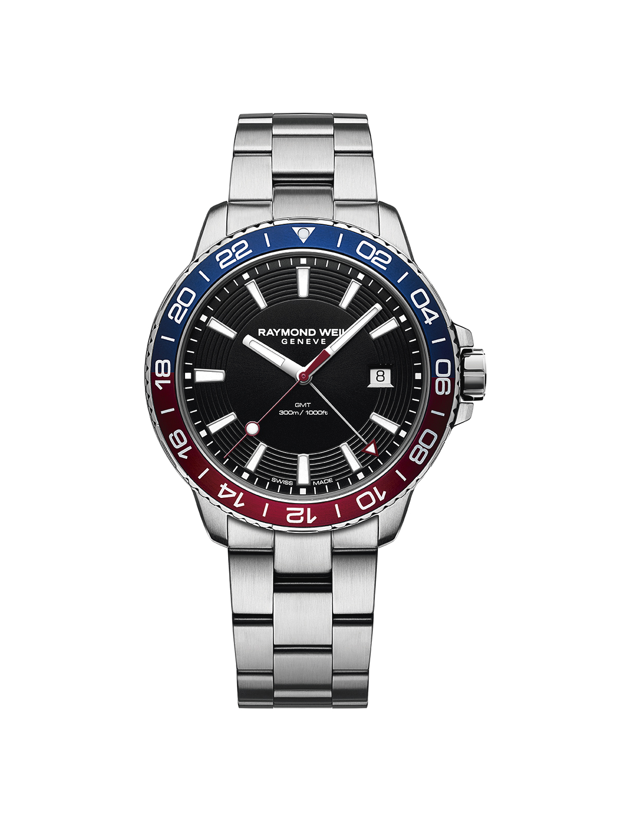 Tango 300 Cuarzo GMT Blue Red Diver